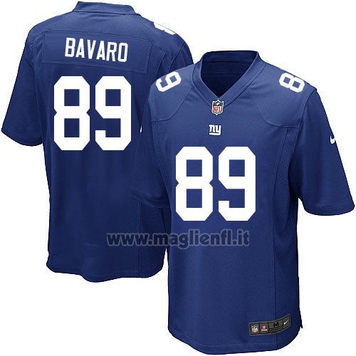 Maglia NFL Game New York Giants Bavaro Blu